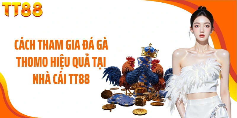 Cách tham gia đá gà Thomo hiệu quả tại nhà cái TT88